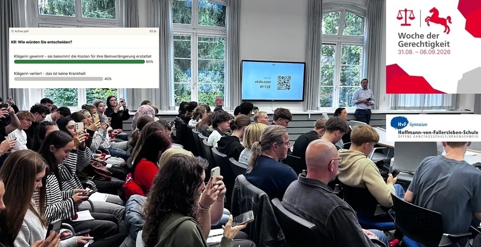 „Wie würden Sie entscheiden?“ mit der Hoffmann-von Fallersleben-Schule